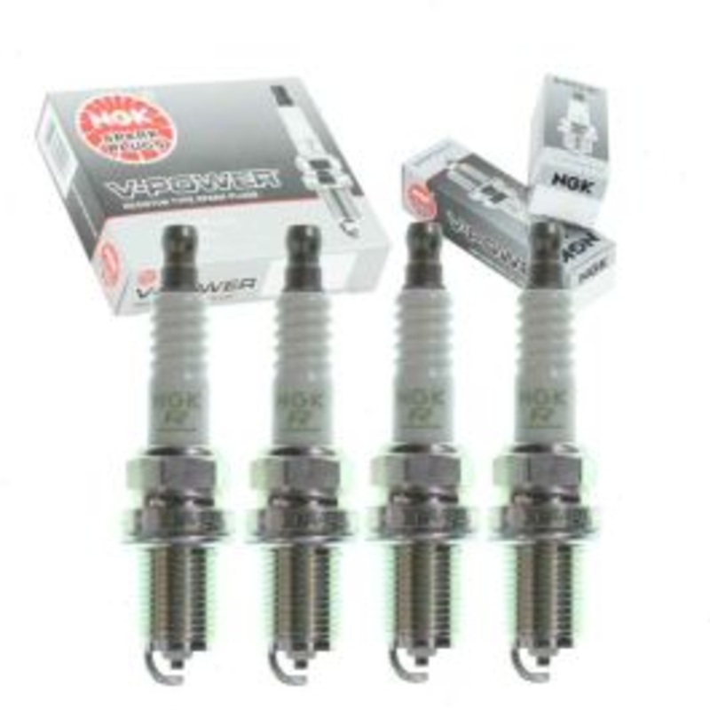 4 pc NGK V-Power Spark Plugs for 2010-2012 Lexus HS250h 2.4L L4
