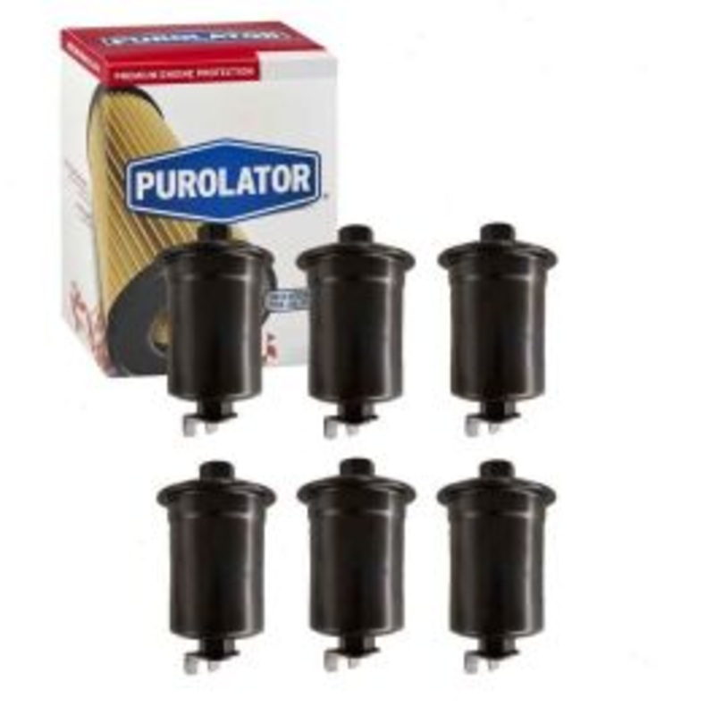 6 pc Purolator F44829 Fuel Filters