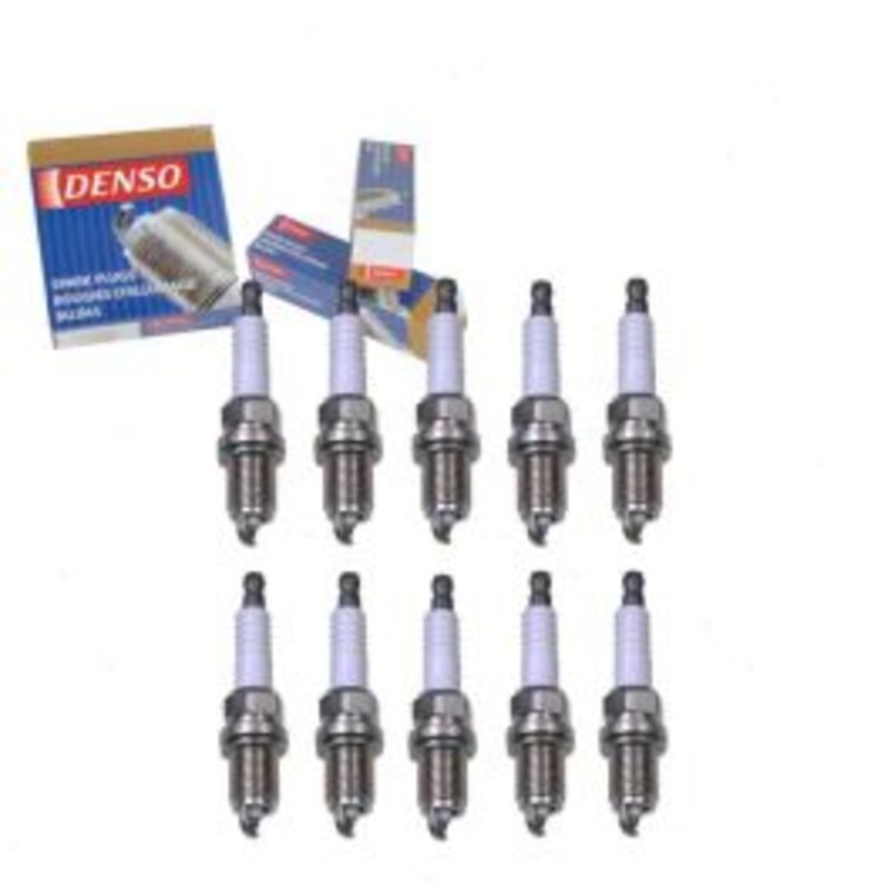 10 pc DENSO Standard Spark Plugs for 1994-2003 Dodge Ram 3500 8.0L V10