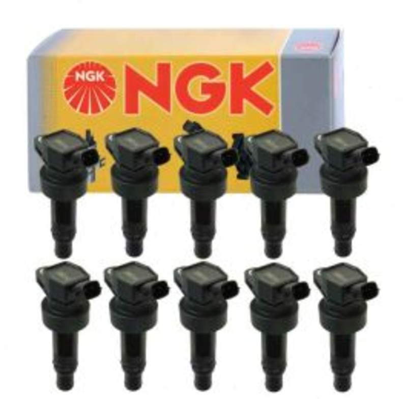10 pc NGK 48943 U5297 Ignition Coils