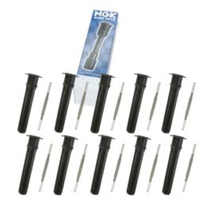 10 pc NGK 58906 Ignition Coil Boots