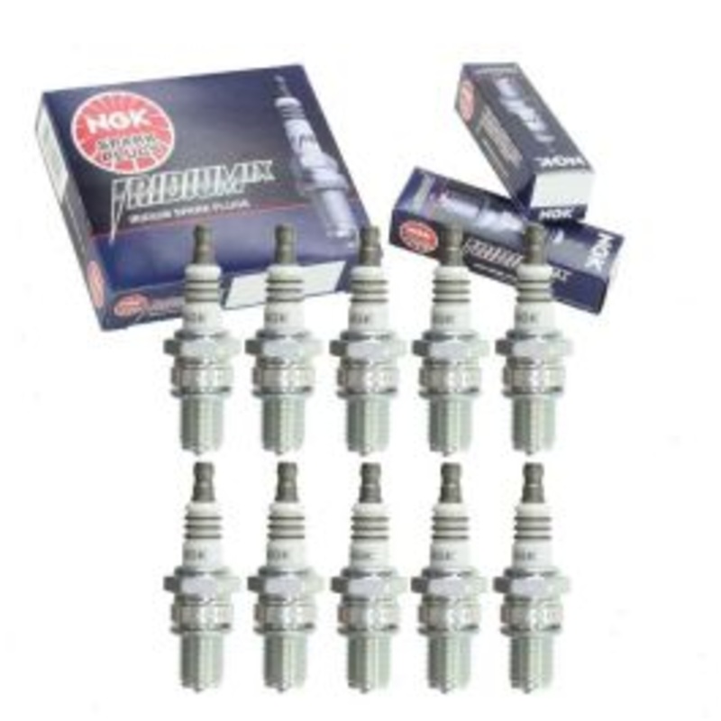 10 pc NGK Iridium IX 2707 BR9ECMIX Spark Plugs