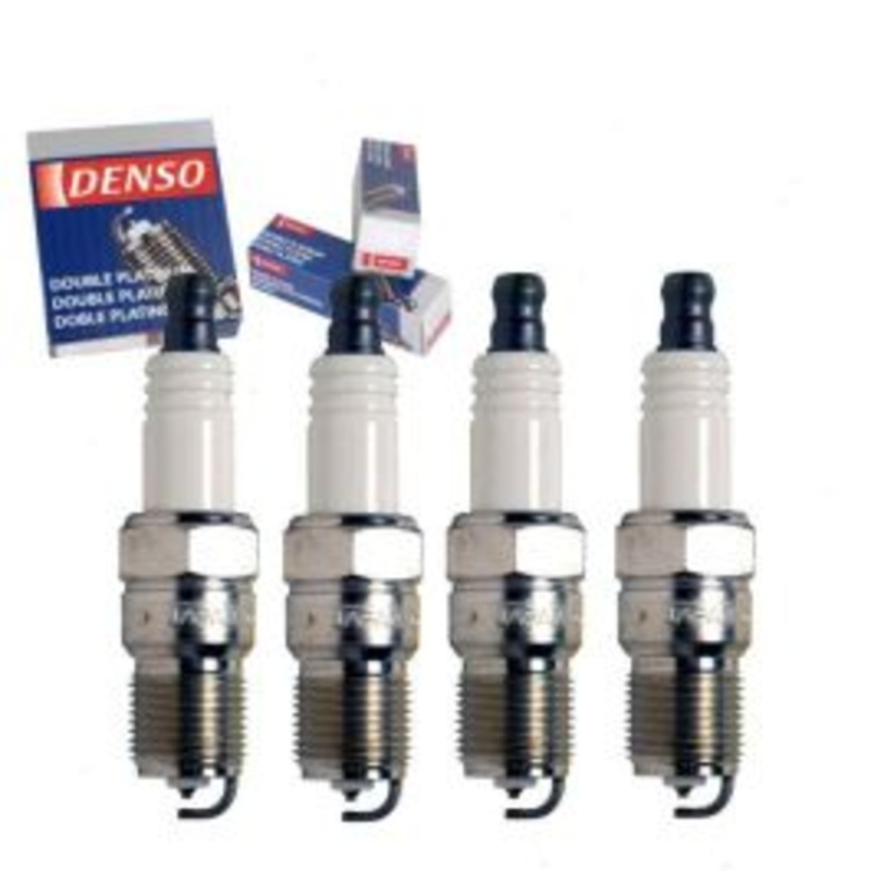 4 pc DENSO Double Platinum Spark Plugs for 1996-2000 Isuzu Hombre 2.2L L4