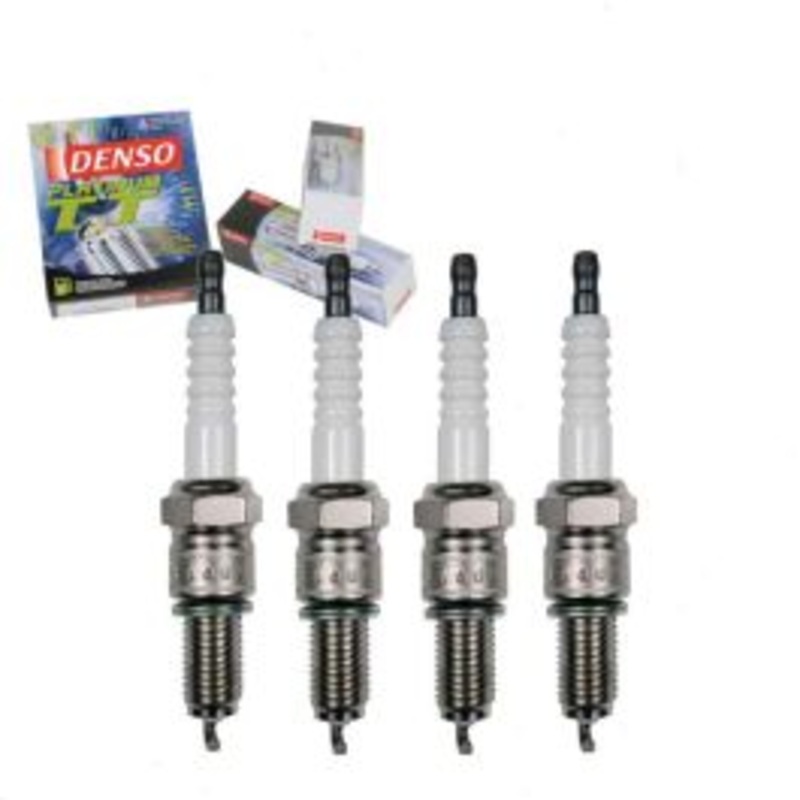 4 pc DENSO Platinum TT Spark Plugs for 1990-1992 Eagle Summit 1.5L L4