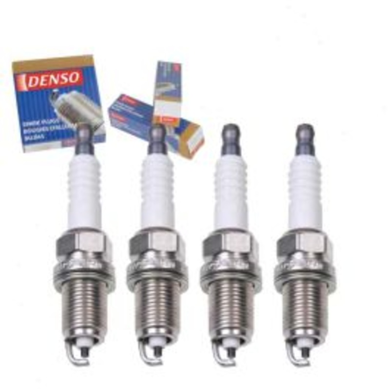 4 pc DENSO Standard Spark Plugs for 1989-1992 Ford Probe 2.2L L4
