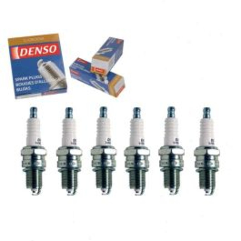 6 pc DENSO Standard U-Groove Spark Plugs for 1988 Plymouth Grand Voyager 3.0L V6