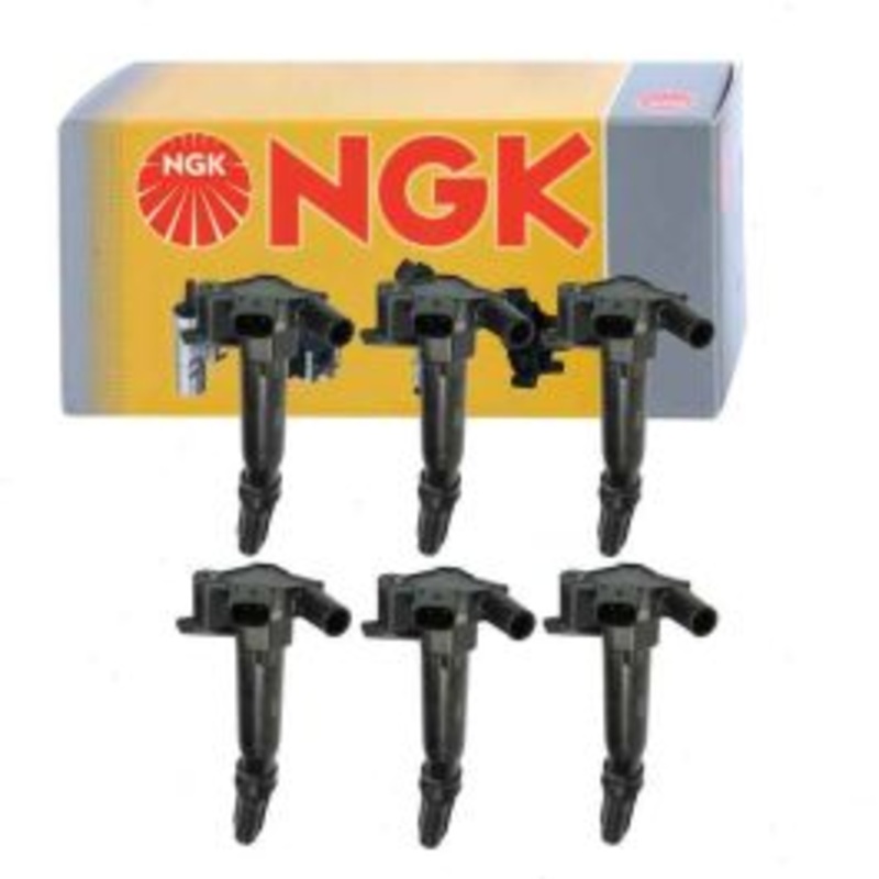 6 pc NGK 48761 U4037 Ignition Coils