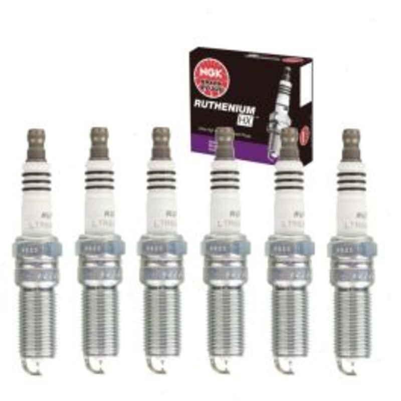 6 pc NGK Ruthenium HX Spark Plugs for 2008-2012 Chevrolet Malibu 3.6L V6