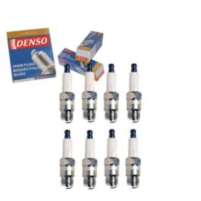 8 pc DENSO Standard U-Groove Spark Plugs for 1989 Chevrolet R3500 7.4L V8
