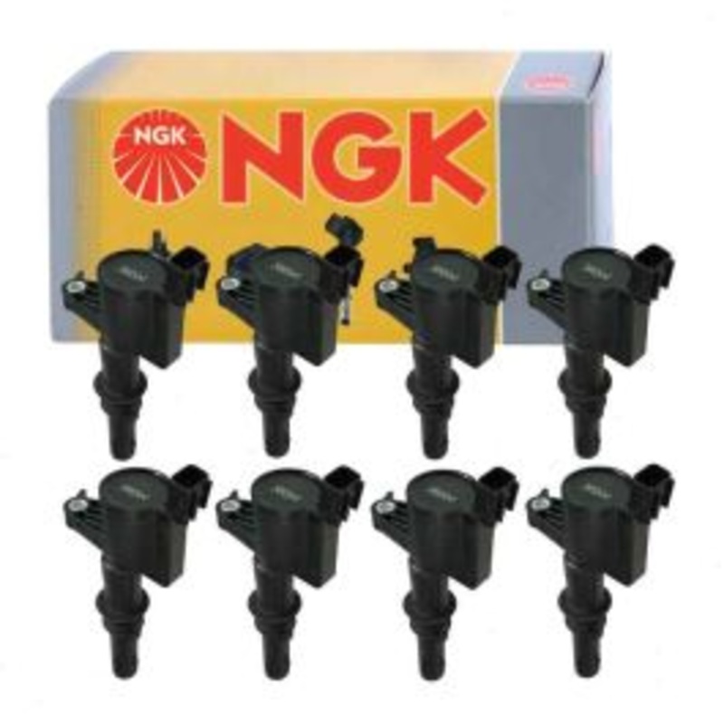 8 pc NGK Ignition Coils for 2005-2008 Lincoln Navigator 5.4L V8