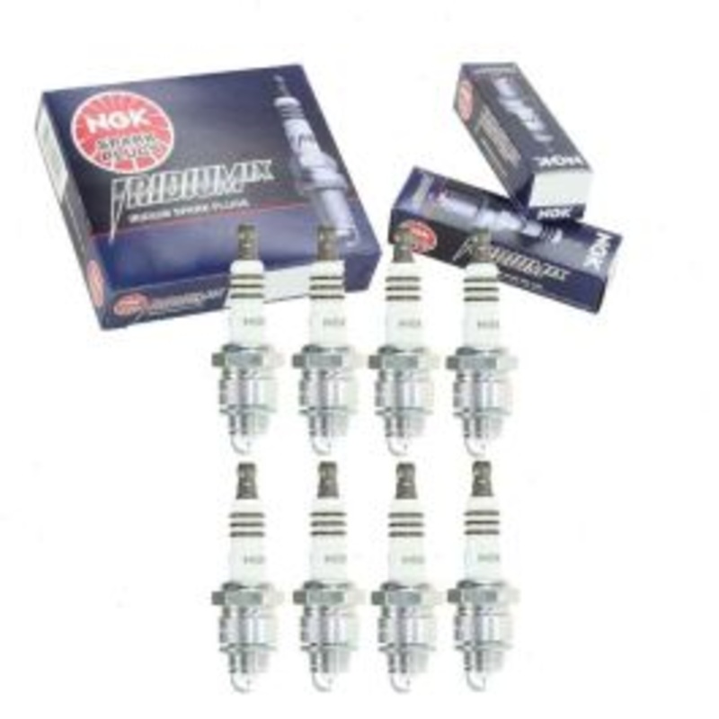8 pc NGK Iridium IX Spark Plugs for 1965-1966 Cadillac Calais 7.0L V8