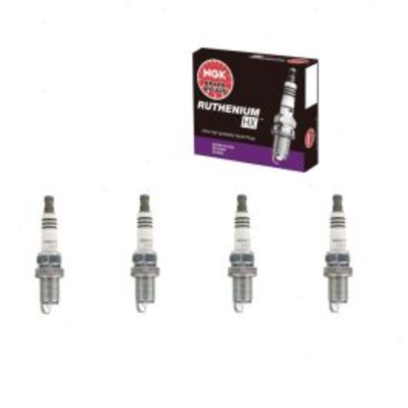 4 pc NGK Ruthenium HX Spark Plugs for 2013-2020 Chevrolet Trax 1.4L L4