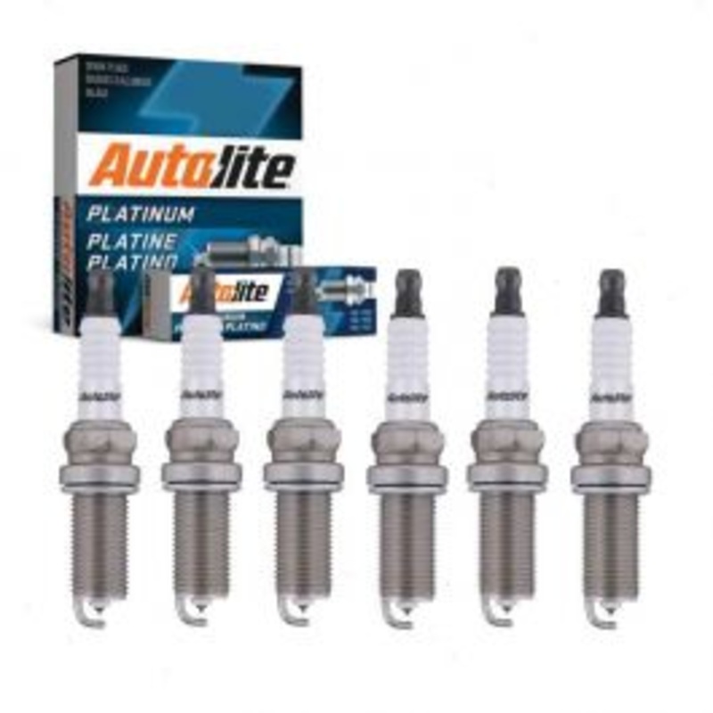 6 pc Autolite Platinum Spark Plug for 2006-2010 BMW Z4 3.0L L6