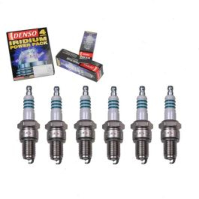 6 pc DENSO Iridium Power Spark Plugs for 1969-1971 Jaguar XJ 4.2L L6