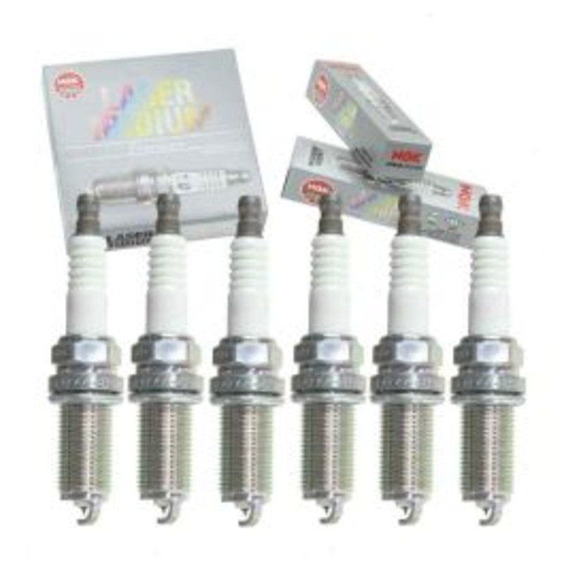 6 pc NGK Laser Iridium 1637 ILFR5B11 Spark Plugs