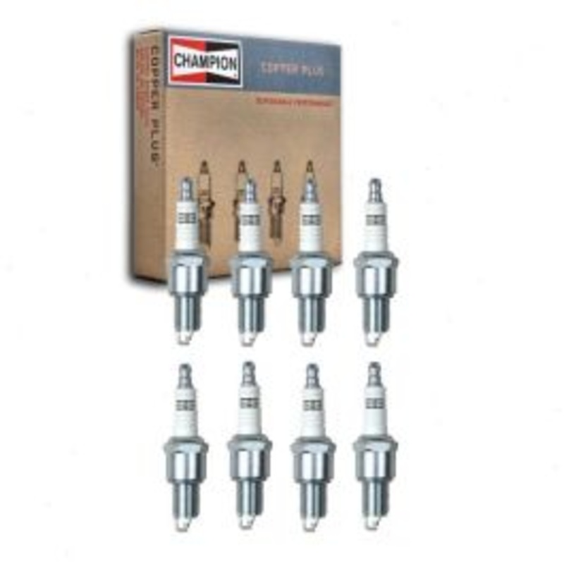 8 pc Champion Copper Plus Spark Plugs for 1981-1985 Dodge W250 5.2L 5.9L V8