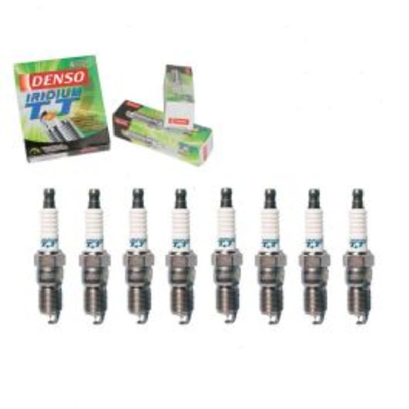 8 pc DENSO Iridium TT Spark Plugs for 1996-2000 Chevrolet C2500 5.0L 5.7L 7.4L V8