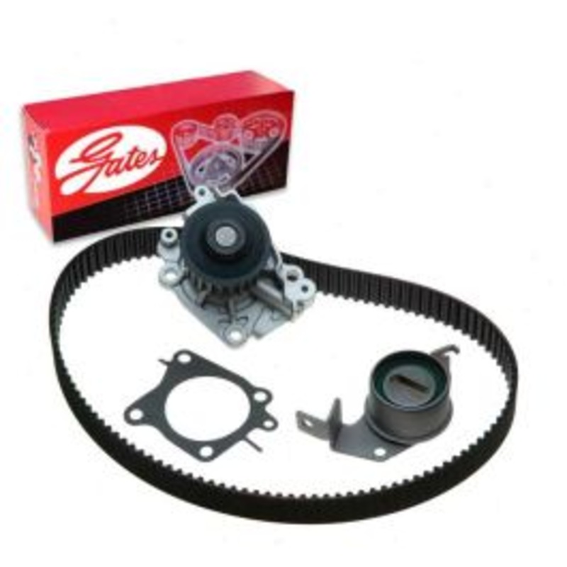 Gates PowerGrip Timing Belt Kit with Water Pump for 1997-2002 Mitsubishi Mirage 1.8L L4