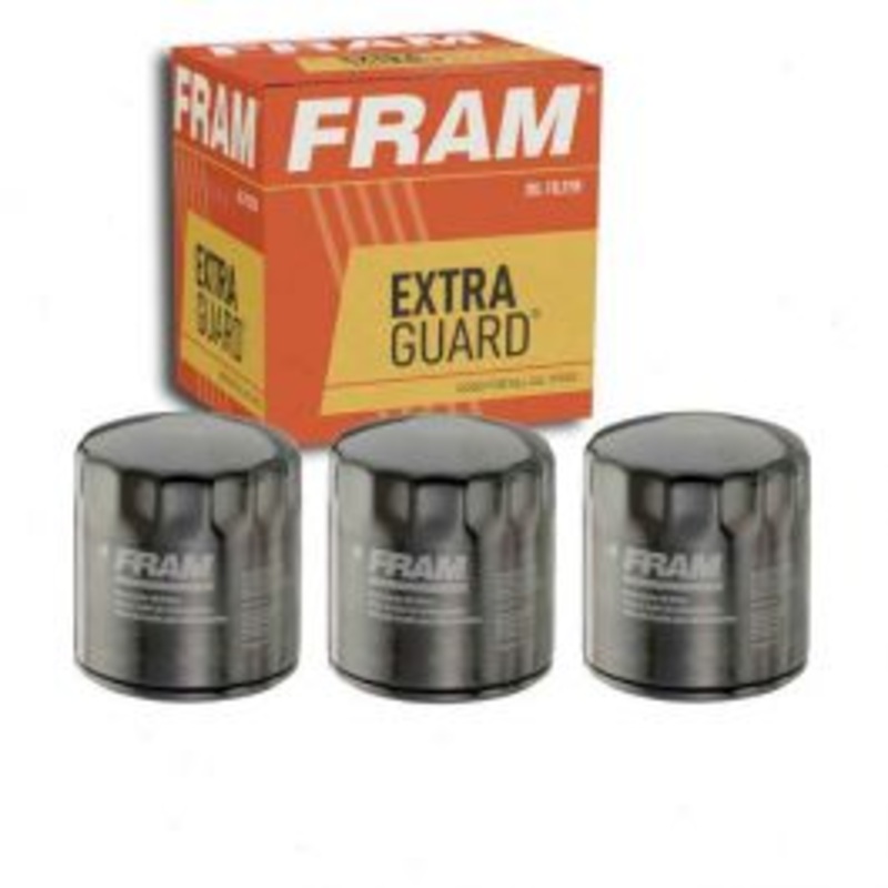 3 pc FRAM Extra Guard PH6100 Engine Oil Filters