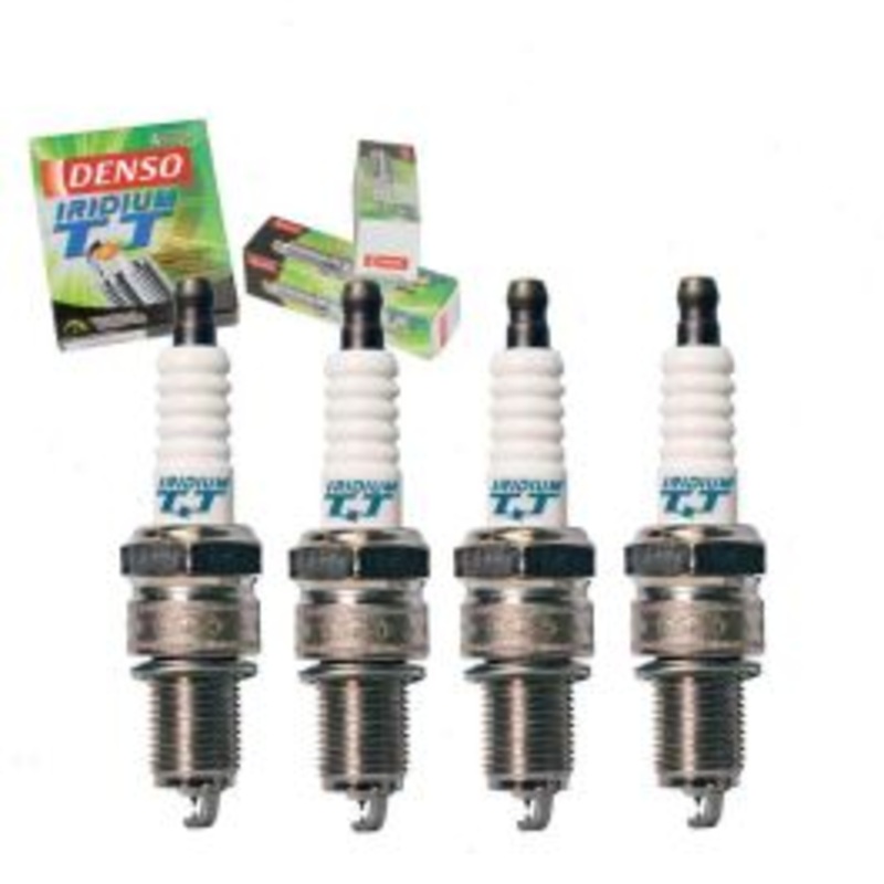 4 pc DENSO Iridium TT Spark Plugs for 1982-1983 Pontiac J2000 1.8L L4