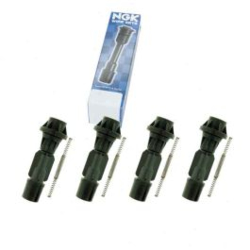 4 pc NGK Ignition Coil Boots for 2009-2013 Mazda 3 Sport 2.0L 2.5L L4