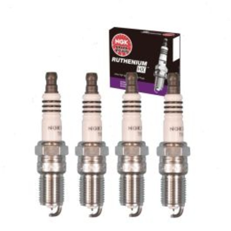 4 pc NGK Ruthenium HX Spark Plugs for 2005-2008 Ford Escape 2.3L L4