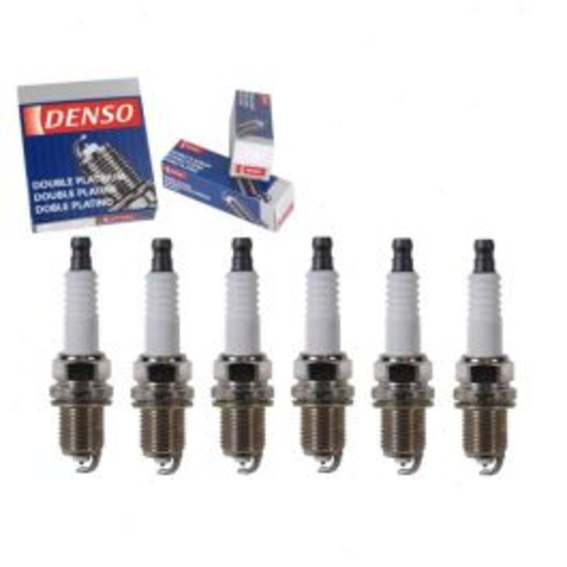 6 pc DENSO Double Platinum Spark Plugs for 1985-1988 Nissan Maxima 3.0L V6