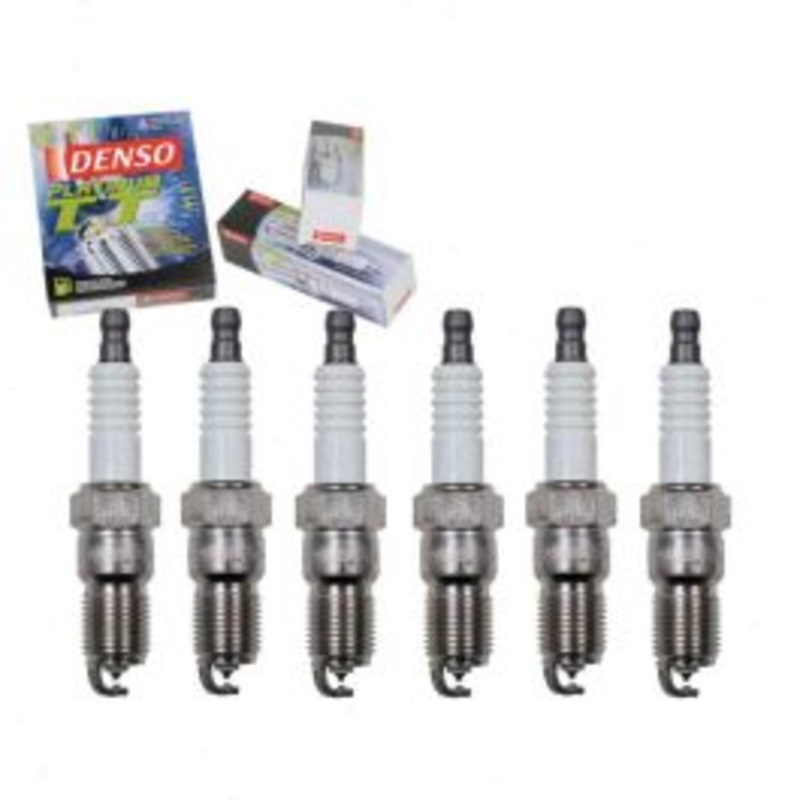 6 pc DENSO Platinum TT Spark Plugs for 1996-2013 GMC Savana 1500 4.3L V6