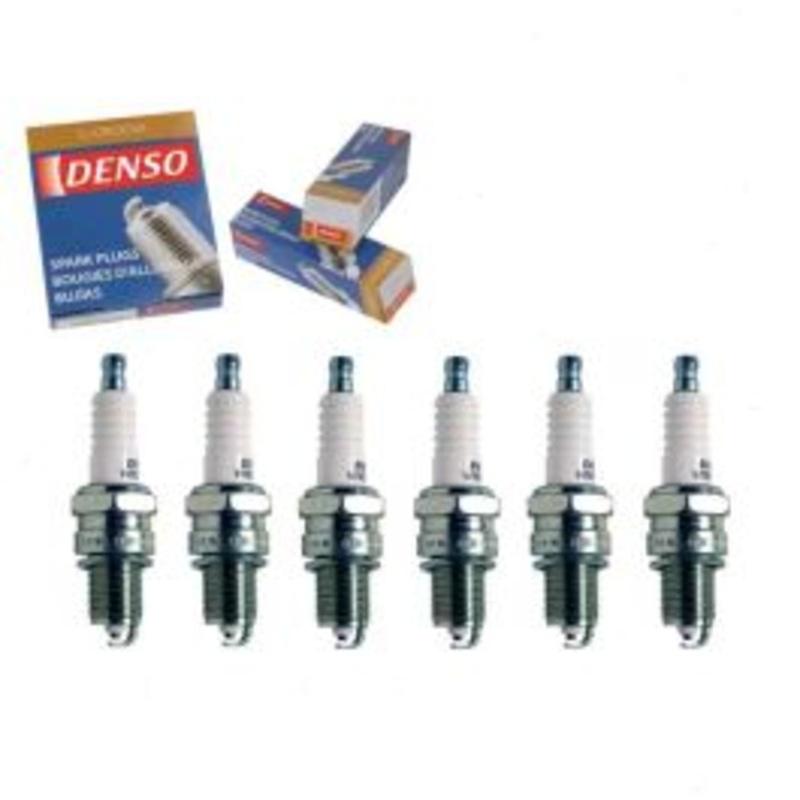 6 pc DENSO Standard U-Groove Spark Plugs for 1964-1965 GMC 1500 Series 3.8L L6
