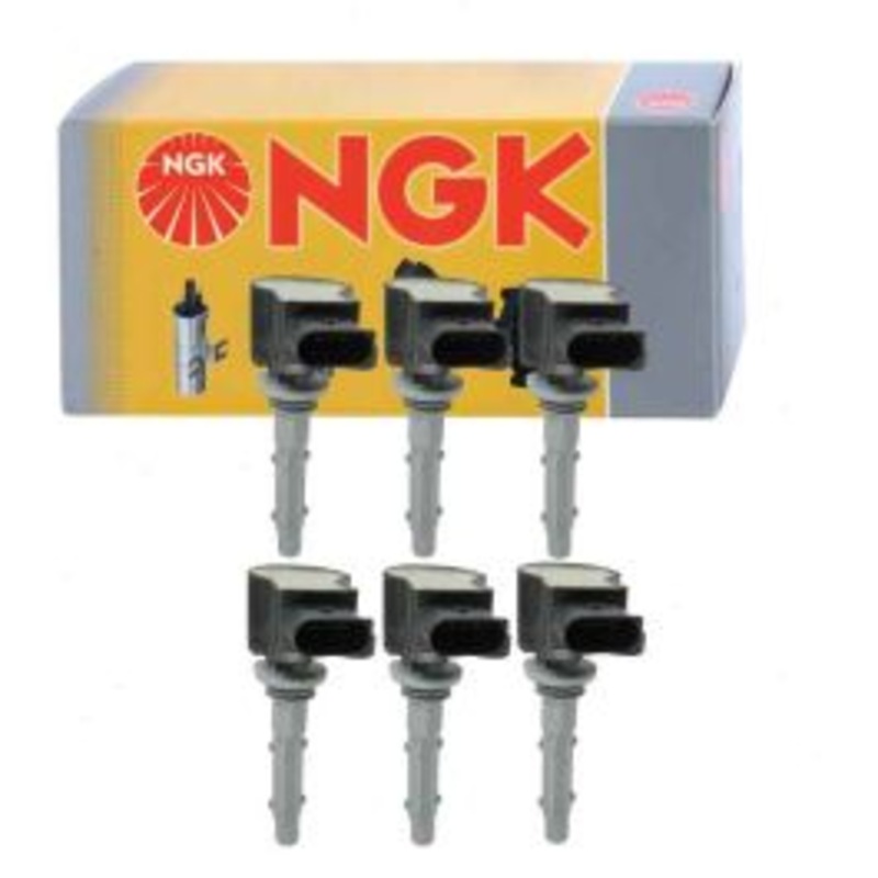 6 pc NGK Ignition Coils for 2010-2011 Mercedes-Benz ML450 3.5L V6