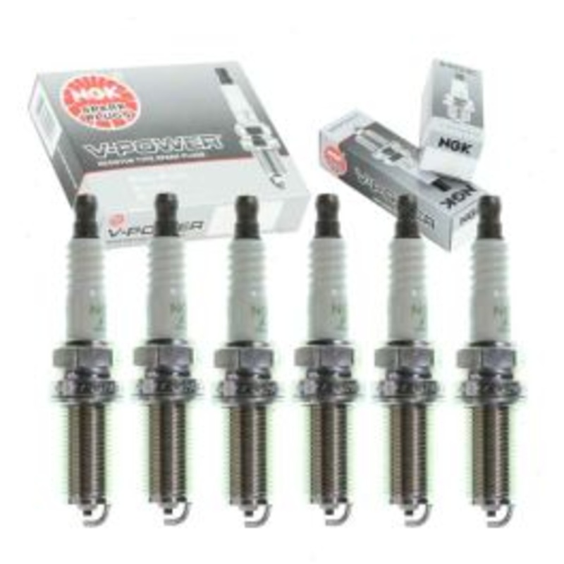 6 pc NGK V-Power Spark Plugs for 2002-2006 Nissan Altima 3.5L V6