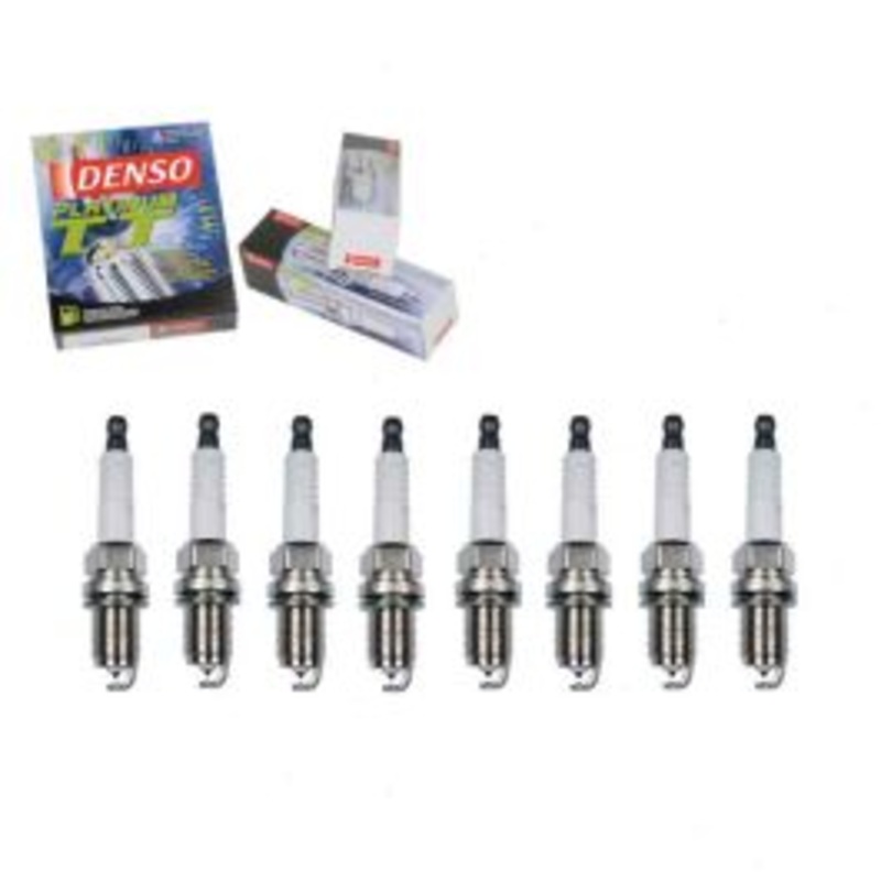 8 pc DENSO Platinum TT Spark Plugs for 1985-1987 Oldsmobile Cutlass Salon 5.0L V8
