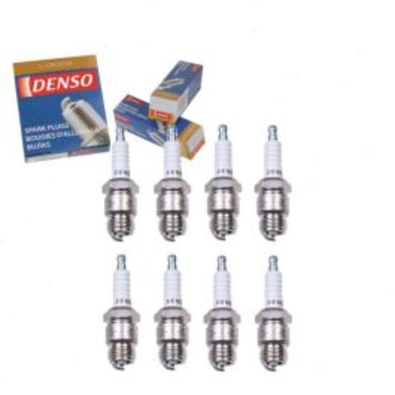 8 pc DENSO Standard U-Groove Spark Plugs for 1972-1974 Ford Gran Torino 5.0L 5.8L 7.0L V8