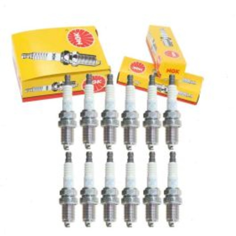 12 pc NGK Standard Spark Plugs for 1992-1993 Mercedes-Benz 600SEL 6.0L V12