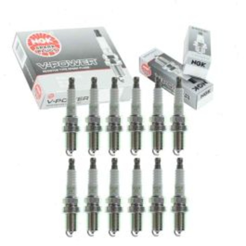 12 pc NGK V-Power Spark Plugs for 2011-2013 Rolls-Royce Phantom 6.7L V12