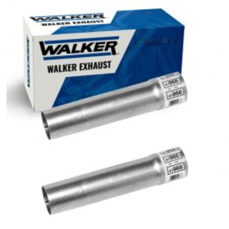 2 pc Walker Exhaust Pipe Connectors for 1989-1991 Chevrolet R3500 6.2L V8