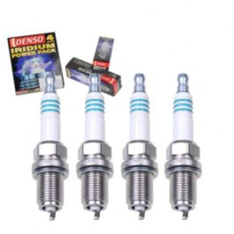 4 pc DENSO Iridium Power Spark Plugs for 1989-1991 Peugeot 405 1.9L L4