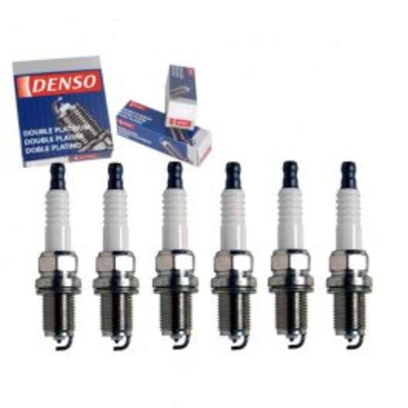 6 pc DENSO Double Platinum Spark Plugs for 2001 Hyundai XG300 3.0L V6