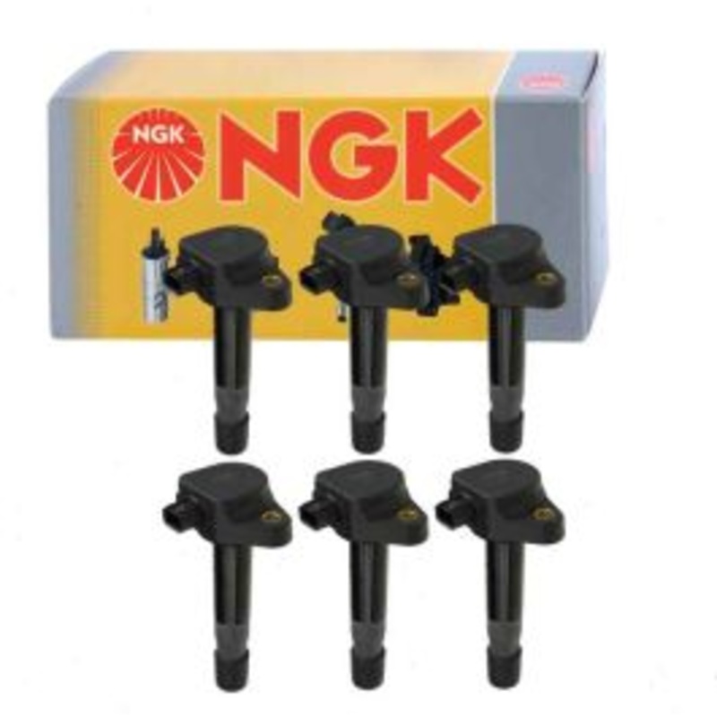 6 pc NGK Ignition Coils for 2009-2014 Honda Ridgeline 3.5L V6
