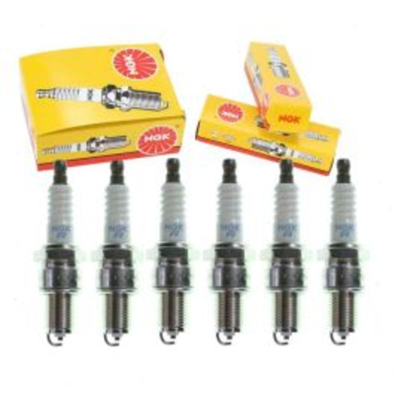 6 pc NGK Standard Spark Plugs for 1992-1996 Mitsubishi Diamante 3.0L V6