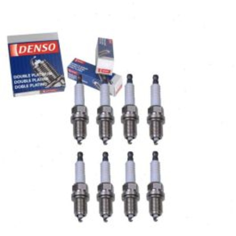 8 pc DENSO Double Platinum Spark Plugs for 1994 Rolls-Royce Touring Limousine 6.8L V8