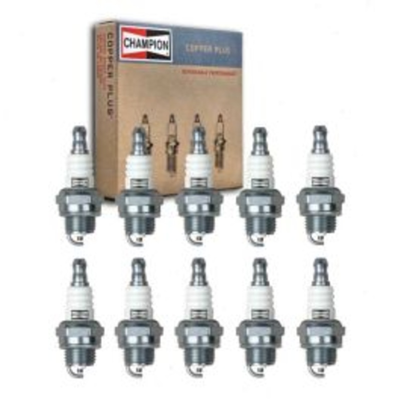 10 pc Champion Copper Plus 852 RCJ6Y Spark Plugs