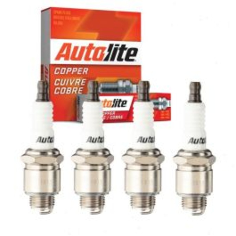 4 pc Autolite Copper Core Spark Plugs for 1947-1955 Fiat 500