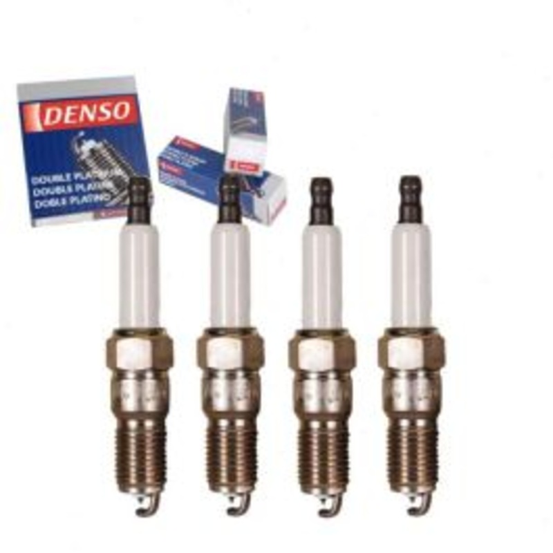 4 pc DENSO Double Platinum Spark Plugs for 1985-1994 Mercury Topaz 2.3L L4