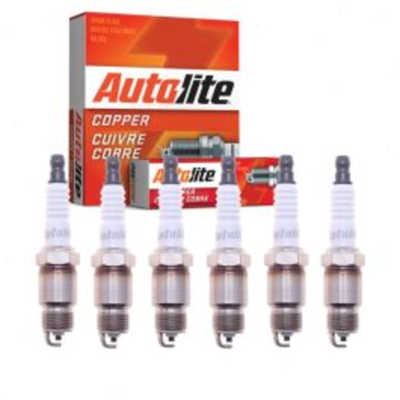 6 pc Autolite Copper Core Spark Plugs for 1993-1995 Pontiac Firebird 3.4L V6