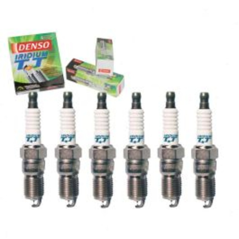 6 pc DENSO Iridium TT Spark Plugs for 1988-1991 Mercedes-Benz 300SEL 3.0L L6