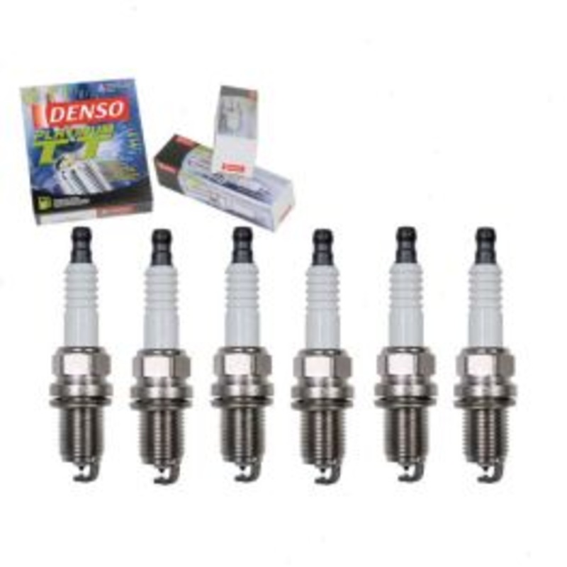 6 pc DENSO Platinum TT Spark Plugs for 2005-2010 Jeep Grand Cherokee 3.7L V6