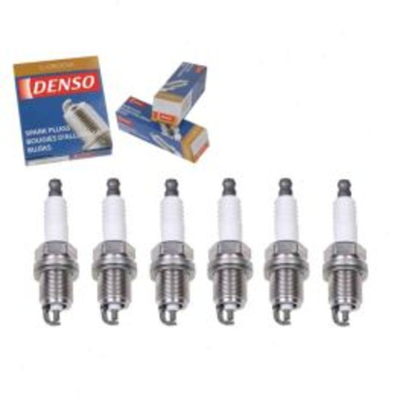 6 pc DENSO Standard U-Groove Spark Plugs for 2000-2003 Dodge Ram 1500 Van 3.9L V6