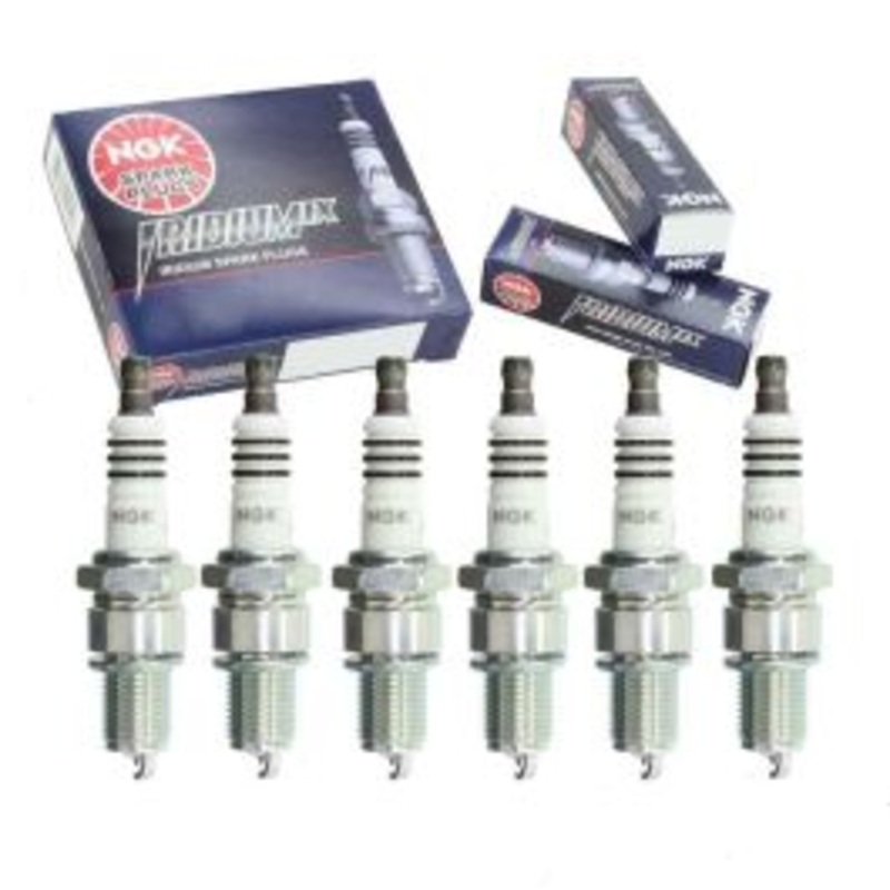6 pc NGK Iridium IX Spark Plugs for 1987-2000 Dodge Caravan 3.0L V6