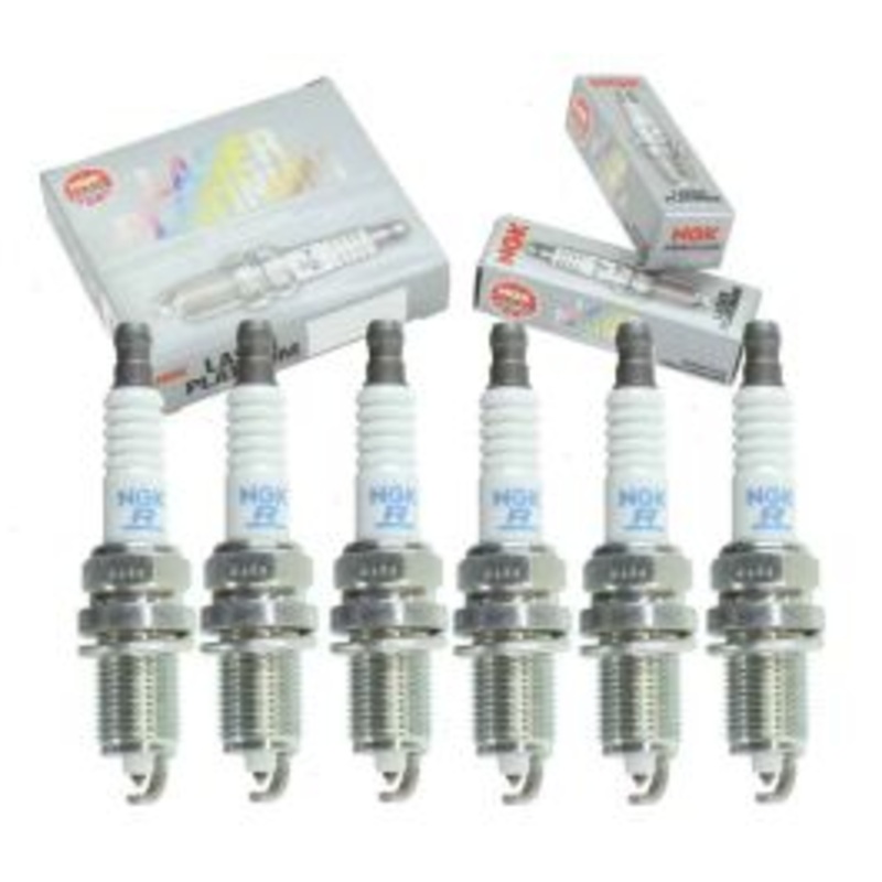 6 pc NGK Laser Platinum Spark Plugs for 1999-2003 Dodge Ram 1500 Van 3.9L V6